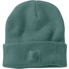 Carhartt Label Watch stickad mössa, Slate Green