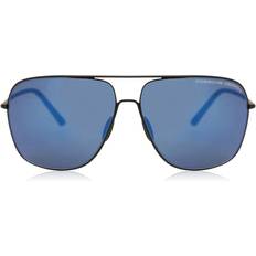 Porsche Design Zonnebrillen Porsche Design P8607 A - Zwart/Donkerblauw