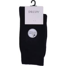 Ekstra Wide Comfortable Rib Socks Navy 37-41