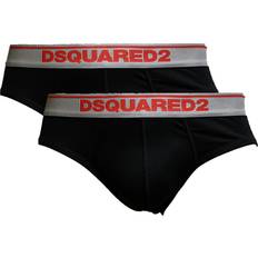 DSquared2 Men Knickers DSquared2 2-Pack Low-Rise Briefs in Modal Stretch, Black