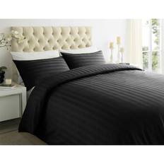 ASAB Single 250 Thread Count Egyptian Sateen Black