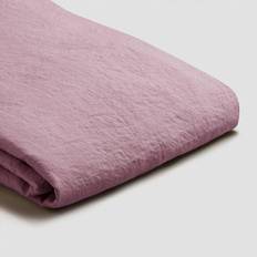 Piglet in Bed Piglet in Raspberry Linen Double Bed Sheet Red