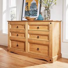 Corona Pine 6 Chest of Drawer