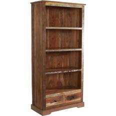 Multicoloured Shelves ‎Indian Hub Reclaimed Large Book Shelf