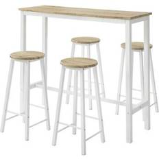 Barbord med pallar SoBuy Bar Dining Set