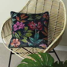 Chair Cushions Evans Lichfield Lichfield Midnight Garden Floral Chair Cushions Blue