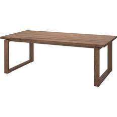 Ek - Rektangulära Matbord IKEA MÖRBYLÅNGA Brown Matbord 100x220cm