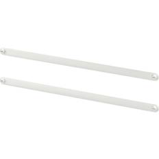 IKEA HJÄLPA Suspension strip white Storage System 2pcs