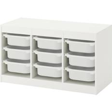 Orange Storage Boxes Kid's Room IKEA TROFAST Aufbewahrung Boxen
