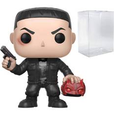 Funko Funko Pop! Marvel: Netflix Daredevil Punisher Chase Variant Limited Edition Vinyl Figure Bundled with Pop Box Protector Case