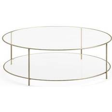 AM/PM Sybil Tempered Glass Coffee Table