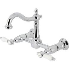 Faucets Kingston Brass KS1261BPL Bel-Air Two-Handle Gray