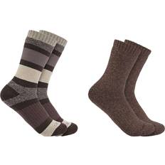 Carhartt Women Underwear Carhartt Women's Women's Heavyweight Crew Sock 2-Pack Desert