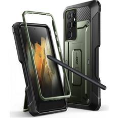 Supcase Unicorn Beetle Pro Series for Samsung Galaxy S21 Ultra 5G 2021 Release Full-Body Dual Layer Rugged Kickstand with S Pen Slot Guldan