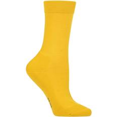 Tencel - Women Socks Falke Ladies Pair Climawool Recycled Yarn Socks Yellow 7-8 Ladies