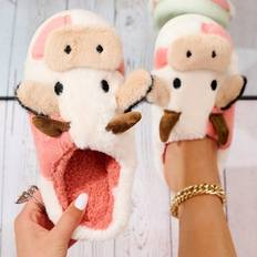 Slippers & Sandals Shein Cute Cow Design Fun Home Slippers