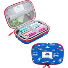 Pencil Case uninni Kids Pencil Case for Boys and Girls with High-Capacity Storage Aircraft