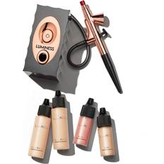 Luminess LUMINESS Icon Airbrush System with Starter Kit: Includes Silk 4-In-1 Foundation Highlighter and Blush