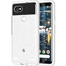Google Pixel 2 XL Mobile Phone Covers Tech21 evo check case cover for google pixel 2 xl clear white t21-5812