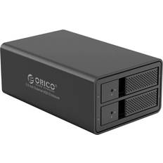 Orico 2 bay 3.5 inch aluminium raid hdd enclosure usb 3.0 sata hard drive caddy