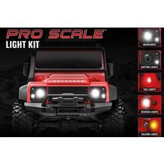 Traxxas LED Ljus Fram- & Bak Set Komplett TRX-4M Defender