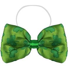 Billiga Slipsar Henbrandt Irish Ireland Themed St Patrick's Green Dickie Bow Tie