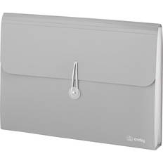 Enday 13-Pocket Letter Size Poly Expanding File Pack 12