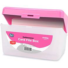 Business Card Holders Enday Enday Card Holder Box for Index Note Supplies