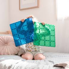 CONNETIX Rainbow Blue Green Base Plate 2 Delar