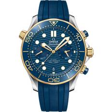 Omega Seamaster Diver 300 Chrono Blue Blue Bracelet