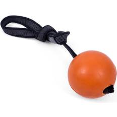 Pets Petface Seriously Strong Solid Rubber Rope Ball Dog