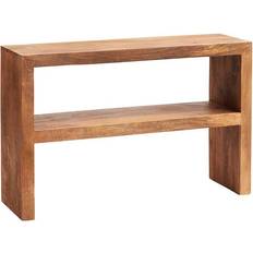 ‎Indian Hub Dakota Light Mango Console Table