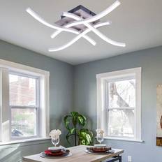 STOEX Modern Curved Ceiling Flush Light