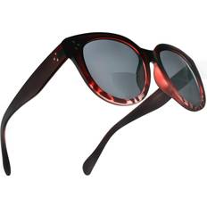 Sunglasses for Women Oversized Reading Round Sun Readers Matte