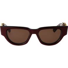 Valentino Sonnenbrillen Valentino I SQUARED ACETATE VLOGO FRAME Wo BROWN/GRADIENT BROWN