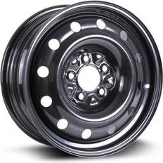 16" - 5/114.3 Car Rims RTX Rim, New Aftermarket Wheel, 16X6.5, 5X114.3, 71.5, 40, black finish X99182N