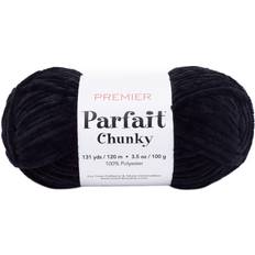 Yarn & Needlework Supplies Premier Yarns Parfait Chunky Yarn-Black