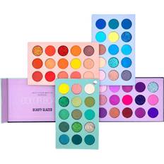 Loose Eyeshadows Beauty Searcher 4 in 1 60 Color Eyeshadow Palette