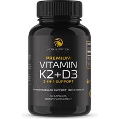 Nobi Nutrition Vitamin D3 K2 Supplement Support Immune