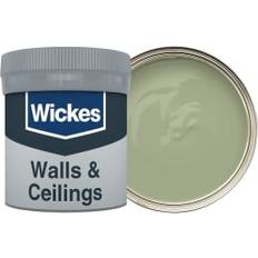 Paint Wickes Vinyl Matt Emulsion Tester Pot No.830 Wall Paint, Ceiling Paint Green
