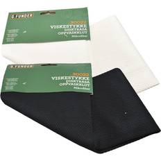 Microfiber Kökshanddukar G. Funder Mikrofiber Kökshandduk Svart (60x60cm)