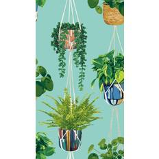 Wallpapers Ohpopsi Houseplant Cerulean Twist GRA50108W