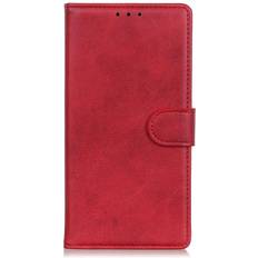 MAULUND Motorola Moto G Pro Leatherette Wallet Case Red