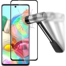 MTP Products 9D Full Cover Samsung Galaxy A51 5G Skærmbeskyttelse Hærdet Glas 9H, 0.3mm Sort