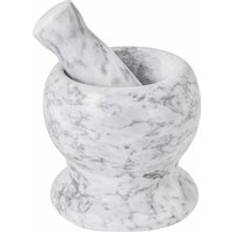 Grey Pestles & Morters Argon Tableware Set Marble Stone Spice Pestles & Morters