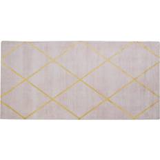 Carpets & Rugs Beliani Viscose Area Rug Pink