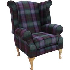 Wool Armchairs Blue Chesterfield Edward Wool Skye Armchair