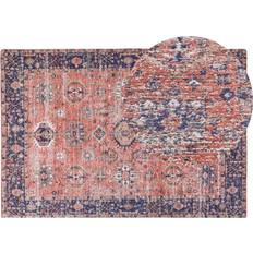 Carpets & Rugs Beliani Cotton Area Rug Blue