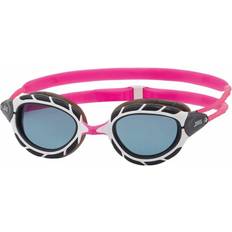 Zoggs Unisex Predator Schwimmbrille Erwachsene, Pink/White/Tint Smoke, Einheitsgröße