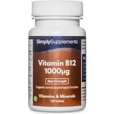 B12 1000mcg Simply Supplements Vitamin B12 1000mcg 120 stk